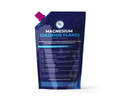 Magnesium Flakes Bath Salts 5 lb – Premium Magnesium Supplement Bath Salts for Women Relaxing – Mineral Supplements for Muscle Relief, Aches – Raw and Pure Sourced Soothing Flake Salt for Men and Women